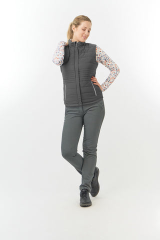 Pure Golf Eve Reversible Ladies Golf Gilet - Autumn Embers