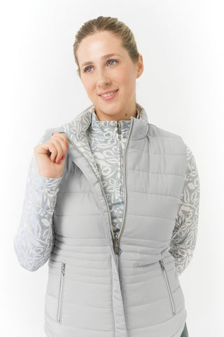 Pure Golf Eve Reversible Ladies Golf Gilet - Winter Foliage