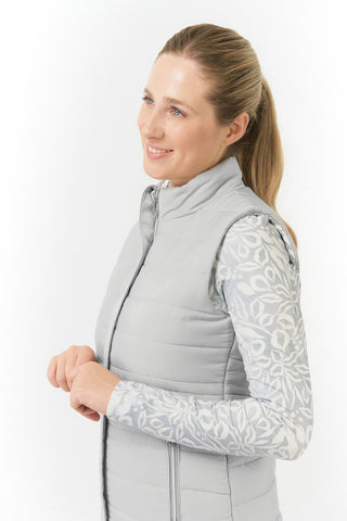 Pure Golf Eve Reversible Ladies Golf Gilet - Winter Foliage