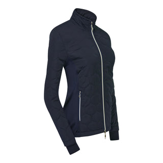 Pure Golf Bronwyn Quilted Ladies Golf Jacket - Navy