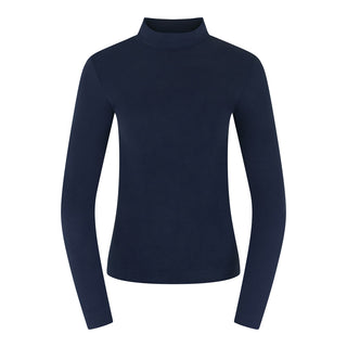 Pure Golf Super Soft Olwen Mock Neck - Navy