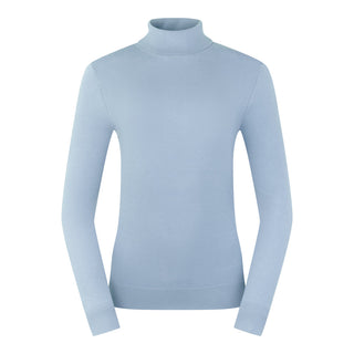 Pure Golf Super Soft Simone Golf Roll Neck - Powder Blue