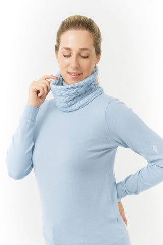 Pure Golf Suzie Waterproof Snood - Powder Blue