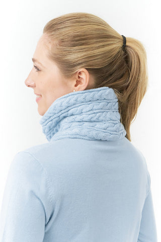Pure Golf Suzie Waterproof Snood - Powder Blue