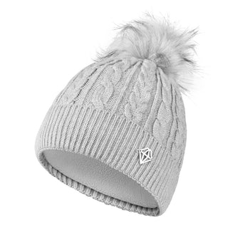 Pure Golf Suzie Waterproof Bobble Hat - Grey