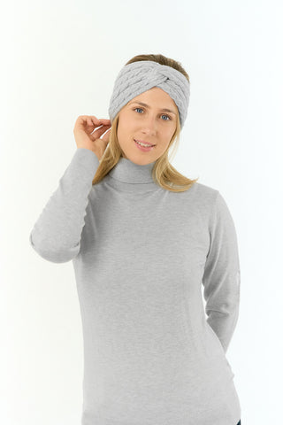 Pure Golf Suzie Knitted Headband - Grey