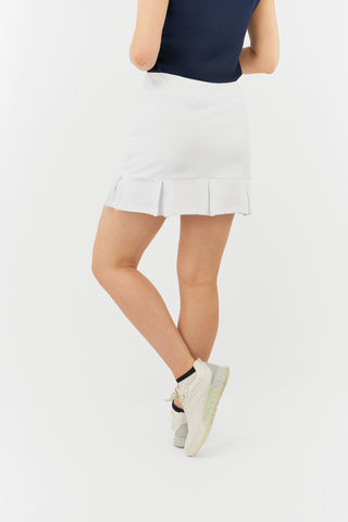 Suvi Pull-On Golf Skort - White