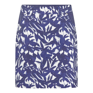 Accuracy Skort With Side Zip - Wild Peony Navy