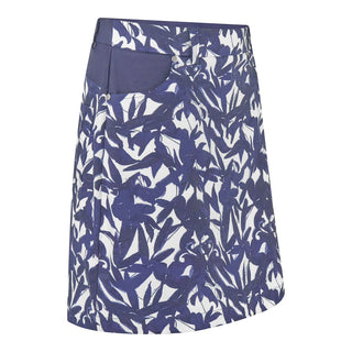 Accuracy Skort With Side Zip - Wild Peony Navy