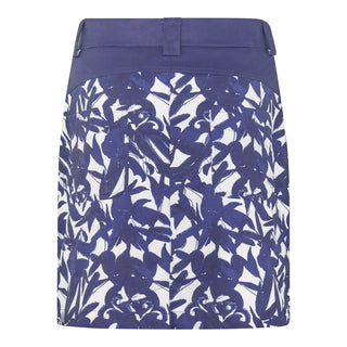 Accuracy Skort With Side Zip - Wild Peony Navy