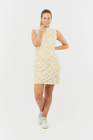 Miley Sleeveless Golf Dress - Sun Kissed