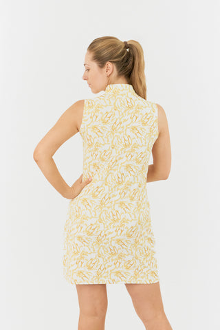Miley Sleeveless Golf Dress - Sun Kissed