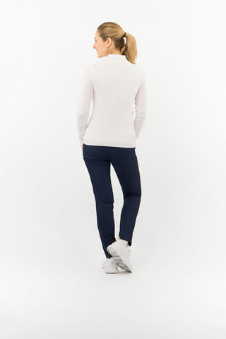 Suzie Summer Weight Jumper - White