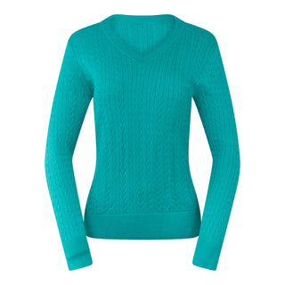 Pure Golf Suzie Summer Weight Jumper - Deep Ocean