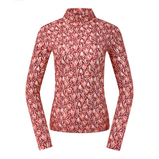 Pure Golf Ladies Amy Soft Golf Roll Neck- Perennial Fields