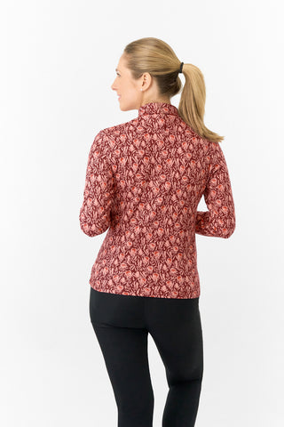 Pure Golf Ladies Amy Soft Golf Roll Neck- Perennial Fields