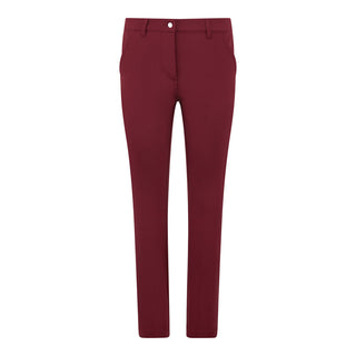 Pure Golf Bernie Lined Ladies Golf Trousers - Merlot