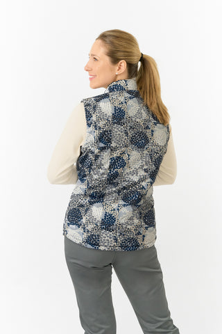 Pure Golf Ladies Eve Reversible Gilet- Quiet Glade