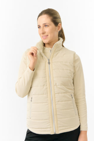 Pure Golf Ladies Hemisphere Gilet- Limestone