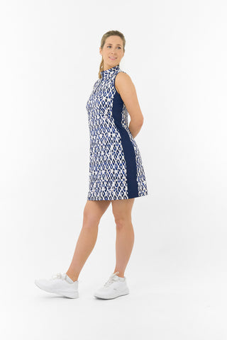 Sophie Sleeveless Golf Dress - Sands of Time