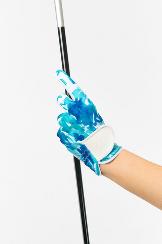 Divine Comfort Stretch Ladies Golf Glove - Water Lily