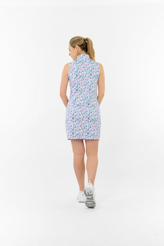 Pure Golf Miley Sleeveless Golf Dress - Mirrored Moonstone