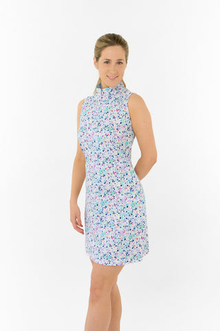 Pure Golf Miley Sleeveless Golf Dress - Mirrored Moonstone