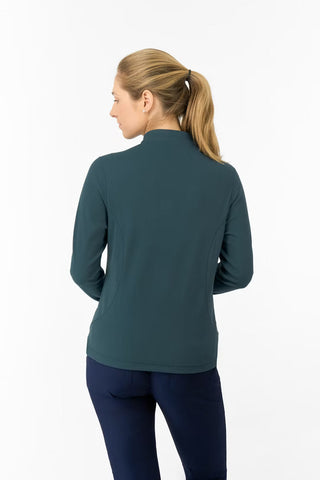 Iris Super Soft Fleece Quarter Zip - Teal Ink