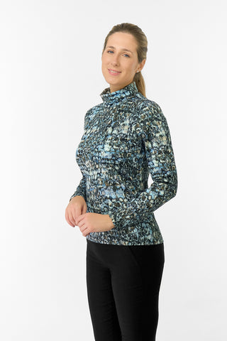 Amy Soft Roll Neck Jumper - Gilded Aspen