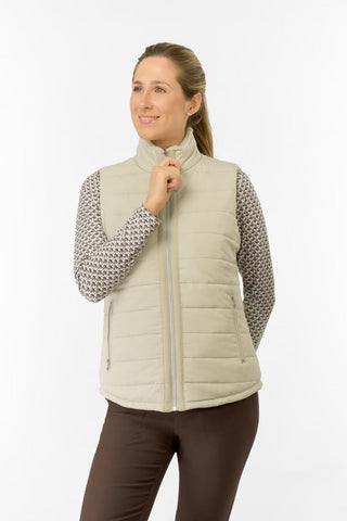 Hemisphere Fur Gilet - Oyster