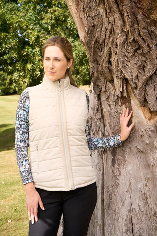 Hemisphere Fur Gilet - Oyster