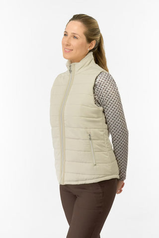 Hemisphere Fur Gilet - Oyster