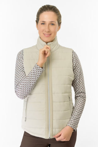 Hemisphere Fur Gilet - Oyster