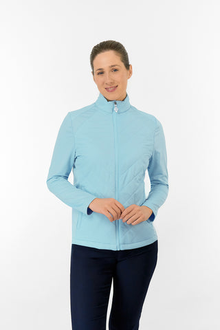 Jessica Stretch Panel Ladies Jacket - Retro Blue