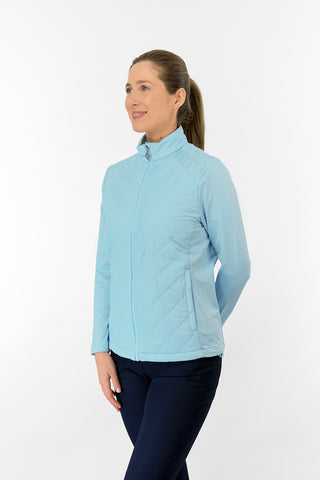 Jessica Stretch Panel Ladies Jacket - Retro Blue