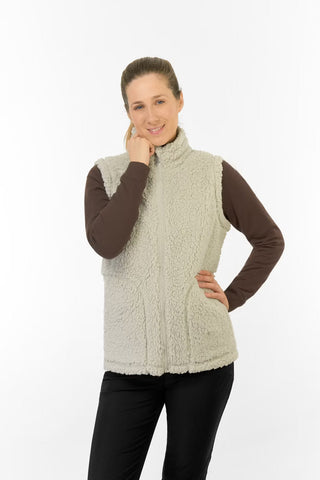 Dolly Fleece Gilet - Oyster