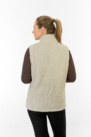 Dolly Fleece Gilet - Oyster