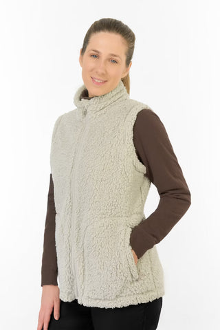 Dolly Fleece Gilet - Oyster