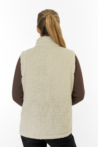 Dolly Fleece Gilet - Oyster