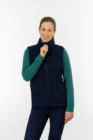 Dolly Fleece Gilet - Navy