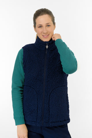 Dolly Fleece Gilet - Navy