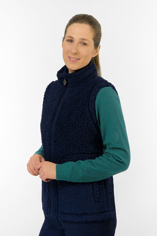 Dolly Fleece Gilet - Navy