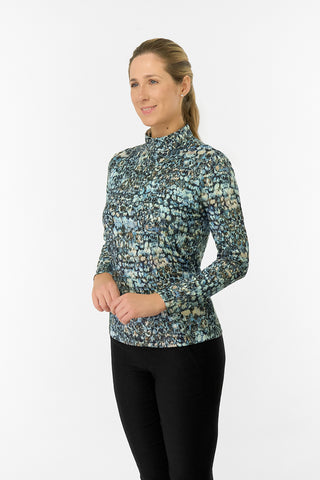 Arusha Long Sleeve Mid Layer - Gilded Aspen