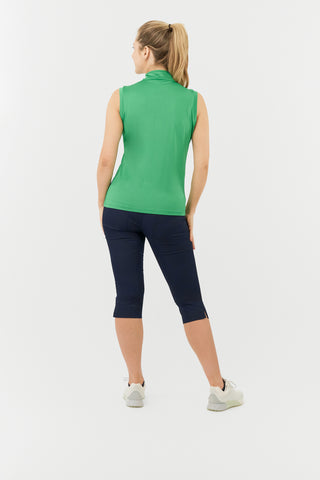 Valley Sleeveless Ladies Golf Polo Shirt - Emerald