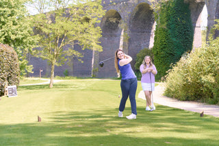 Pure Golf Jasmine Half Sleeve Ladies Golf Polo Shirt - Deep Lilac