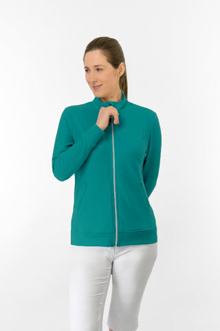 Priya Ladies Summer Golf Jacket - Teal