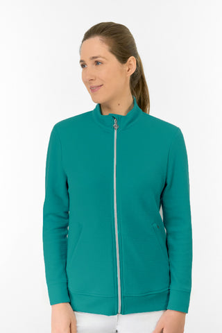 Priya Ladies Summer Golf Jacket - Teal