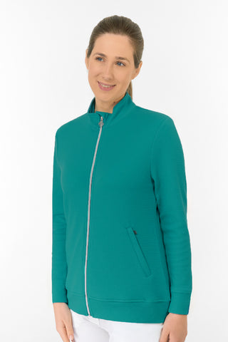 Priya Ladies Summer Golf Jacket - Teal