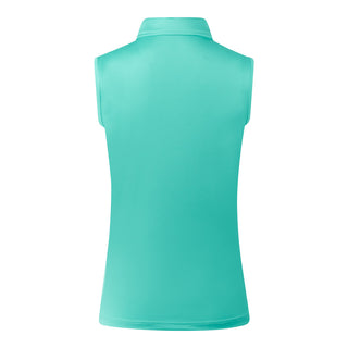 Thrive Ladies Sleeveless Golf Polo Shirts - Ocean Blue