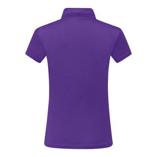 Pure Golf Thrive Cap Sleeve Women's Golf Polo Shirts - Purple